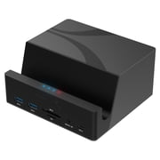 Sabrent USB-C Universal Docking Station, Dual Monitor Displaylink Dock - for Monitor, Notebook, MacBook, iPad, Tablet, Smartphone, Keyboard, Mouse, Computer - Charging Capability - Memory Card Read...