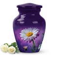 thumbnail image 1 of SABURIAL Daisy Beautiful Handmade Urn For Ashes - Miniature Urns For Adult Ash - 3 Inch - Pack Of 1 - Small Funeral Urn For Adult Female Ashes, 1 of 7