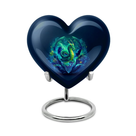 SABURIAL Dragon Urn - Keepsake For Ashes - 3 Inch - Pack Of 1 - Cremation Burial Urns - Human Remain Urn - Memorial Urns Human Ash