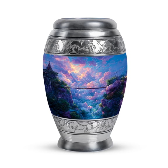 SABURIAL Jesus Mini Urns For Adult - Human Remains Urn - 3 Inch - Pack Of 1 - Ash Keepsakes For Human Ashes - Memorial Urns For Adult - Funeral Urn For Mom & Dad