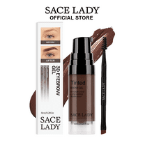 SACE LADY Eyebrow Gel Long Lasting Waterproof Smudge-proof Pigemented Tinted Eye Brow Cream Makeup Kit 0.6 Fl Oz