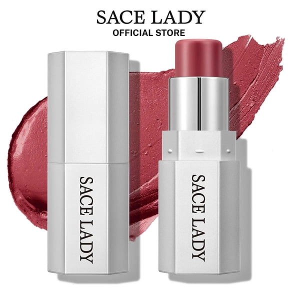 SACE LADY Face Contour Stick Makeup, Silky Smooth Cream Highlighter & Blush & Bronzer Stick, Lasting Buildable Natural Contouring Shaping Illuminator Cosmetics