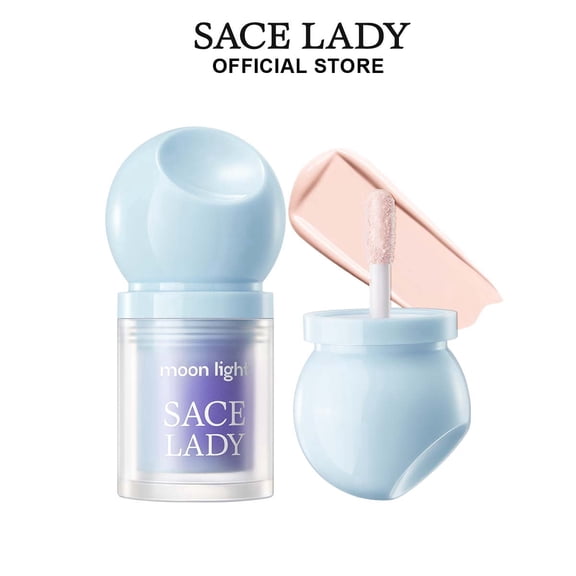 SACE LADY Liquid Highlighter Glow Wand, Blendable Radiant Face Illuminator for Face, Eyes & Lips, Lightweight Long-Lasting Glow