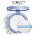 thumbnail image 1 of SACE LADY Waterproof Face Powder Oil Control Lasting Matte Setting Powder Face Compact Makeup With Puff, 1 of 8
