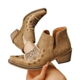 thumbnail image 1 of SACFOF Ankle Cowboy Boots for Women - Cowgirl Booties, Western Short Boots Chunky Heels Pointed Toe, 1 of 6