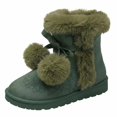 thumbnail image 1 of SACFOF Women's Mid-calf Winter Snow Boots Lightweight Warm Faux Fur Lining Pull on Comfortable Outdoor Booties Shoes for Women, 1 of 6
