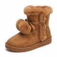 thumbnail image 1 of SACFOF Women's Mid-calf Winter Snow Boots Lightweight Warm Faux Fur Lining Pull on Comfortable Outdoor Booties Shoes for Women, 1 of 7