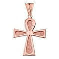 thumbnail image 1 of SACRED ANKH CROSS PENDANT NECKLACE IN ROSE GOLD :  10K  Pendant with 22" chain, 1 of 1