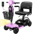 thumbnail image 1 of SACVON Mobility Scooters for Seniors with Thick Comfort Seat,USB Charging Port & Widened Front Guard,Powered Mobility Scooter for Adults,250W Motor,330 lbs Capacity,Pink, 1 of 10