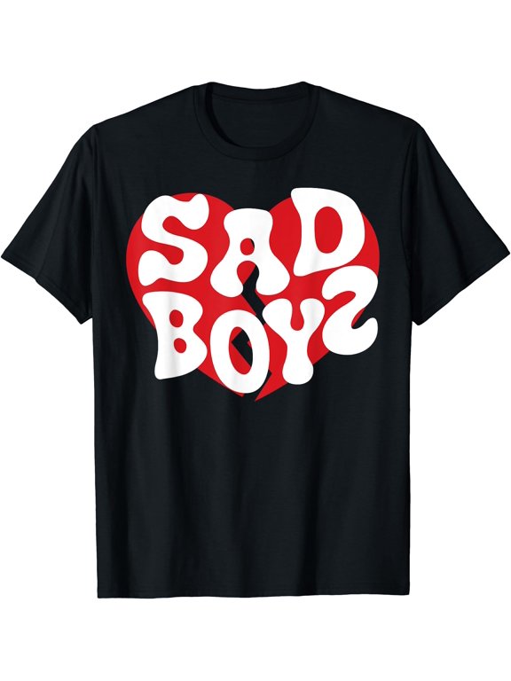 SAD BOYZ Regional Mexican Broken Heart Classic Theme Everyday Message Retro Theme T-Shirt