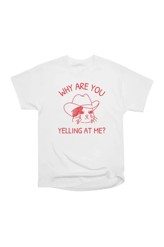SAD COWBOY CAT MEME T-Shirt Tee Gift For Him Merch For Her Apparel For Friend