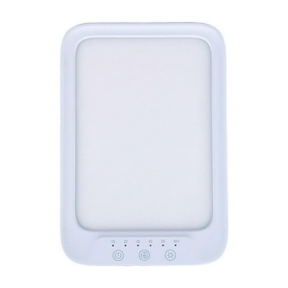 SAD Light Therapy Lamp 10000 Lux LED Sun Light Lamp with Timer Settings Portable Light Box for Home Office Travel USB Powered