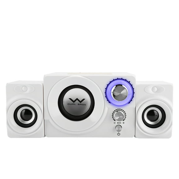 SADA S-20 Wood Desktop Computer Audio Phone Phone Mini Houshold Soundbox Speaker 2.1 Channel