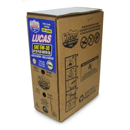 SAE 5W30 Motor Oil 6 Gallon Bag In Box