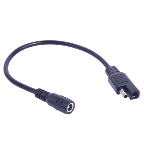 SAE Automotive Power Cable 20AWG DC5.5x2.1mm to SAE Connector Quick Disconnect Extender Cord Wire Conversion Line