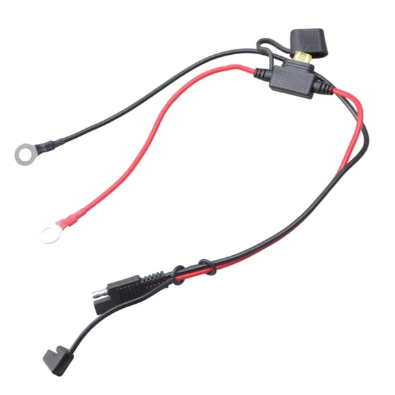 SAE Connector To O Ring Terminal Battery Charger Cable 14AWG For Motorcycle Boat Car Outdoor Equipment Power Supply
