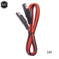 SAE Female to SAE Male Power Extension Cable Solar Battery Quick