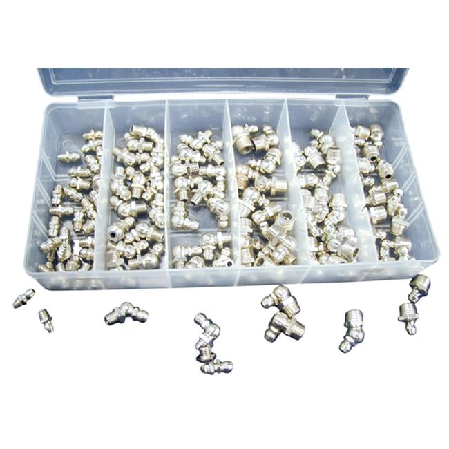 SAE Hydraulic Grease Fitting Assortment - 110 Piece
