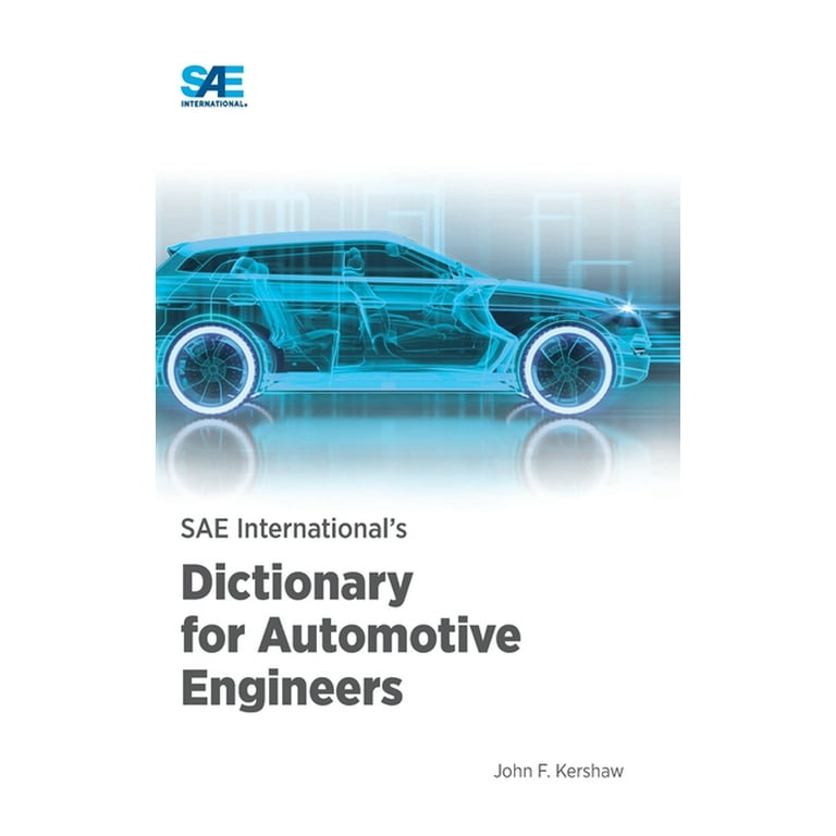 SAE International s Dictionary for Automotive Engineers Hardcover