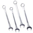 thumbnail image 1 of LuckyNote SAE Jumbo Combination Wrench Set, 4-Piece Extra Large Carbon Steel Wrench Set with Storage Bag, 2-1/8" to 2-1/2" Chrome Plated, for Heavy-Duty Industrial & Mechanical Applications, 1 of 10