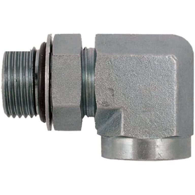 SAE/ORB Male X #8 SAE/ORB Female 90 Degree Elbow/Corner Joiner