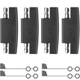 thumbnail image 1 of SAE Polarity Reverse Adapter(4 Pack), Thicker Tinned 2 Pin SAE Connector for SAE Extension Cable, SAE Plug Battery Maintainer, SAE Adapter for Automotive,Motorcycle,Solar Panel,Travel Trailer, 1 of 7