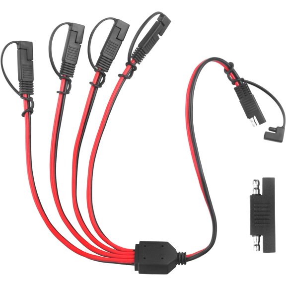 SAE Polarity Reverse Adapter Included 12AWG Y Splitter Extension Cable