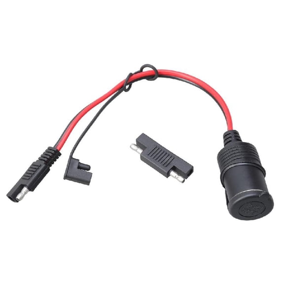 SAE Quick Connection Cable to Female Car Socket 14AWG 0-36V