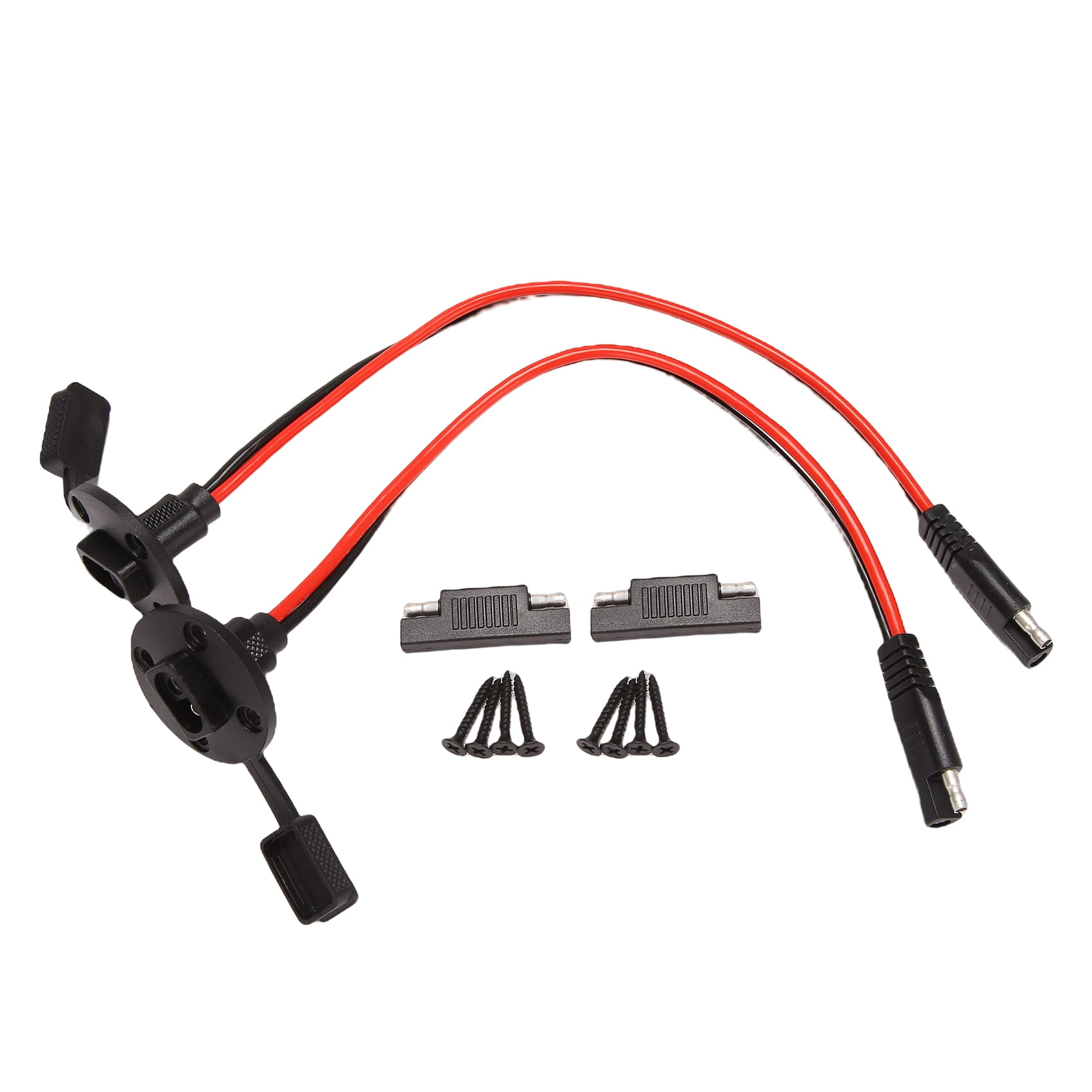 SAE Socket Side Wall Port 10AWG Solar Panel Flush Mount Connector Plug