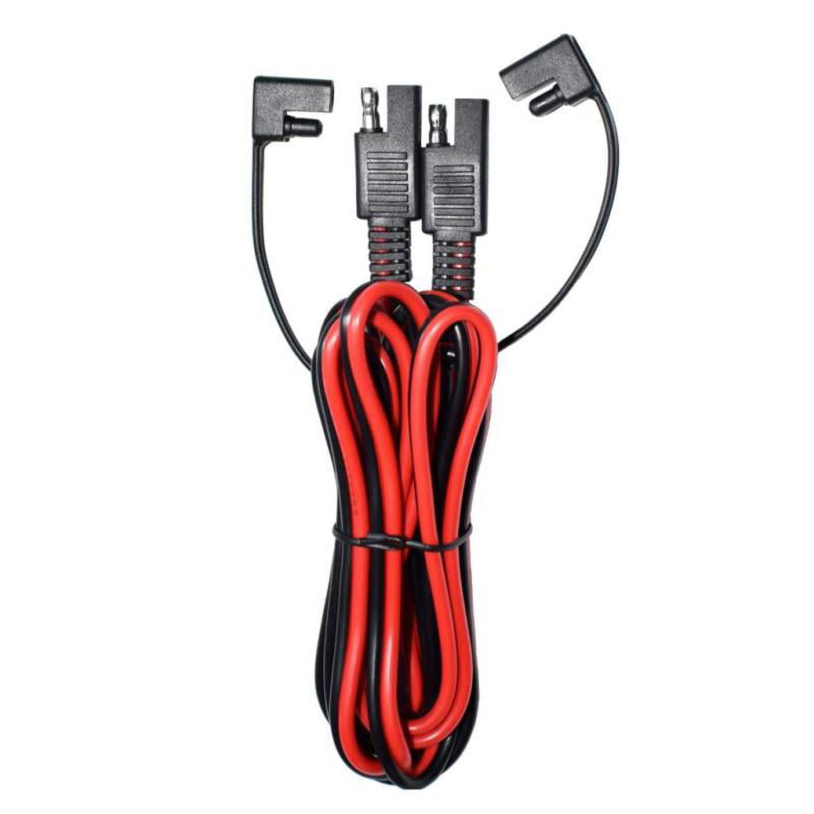 SAE To SAE 2pin 14 Amp 6.5ft/2m Solar Panel Extension Cable Cord, Heavy Duty