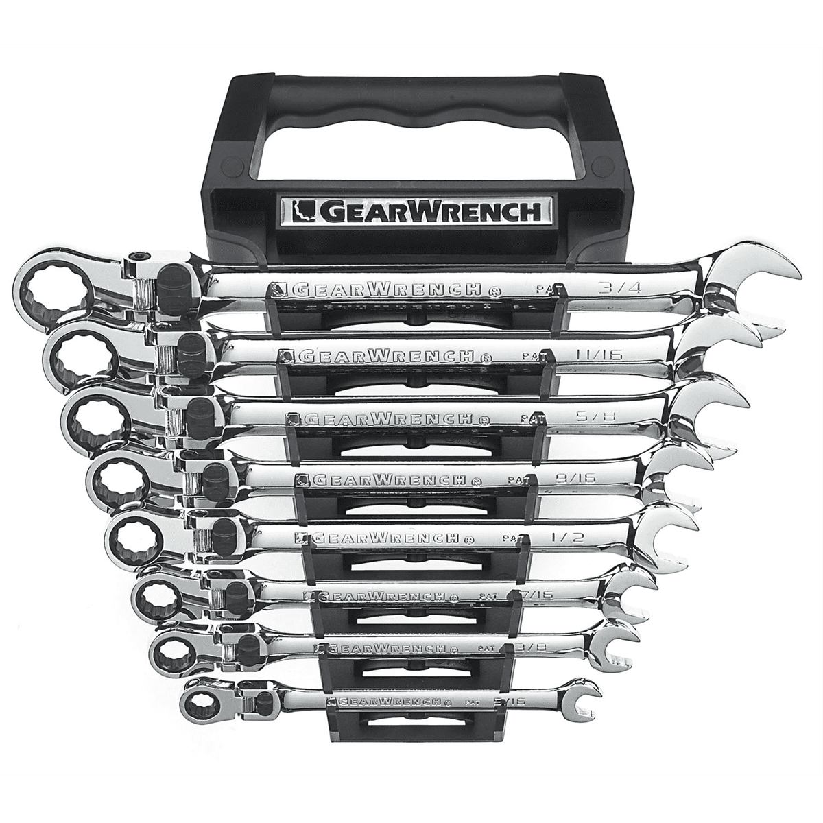 SAE XL Locking Flex Wrench Set Sansujyuku sansujyuku.com