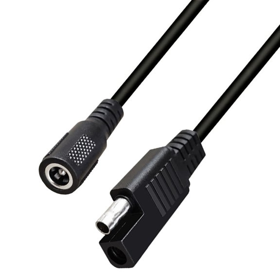 SAE to DC5.5x2.1mm Connector Adapter Cable for Cars, Motorcycles Solar Panel Solar Battery Panel Connect Cable