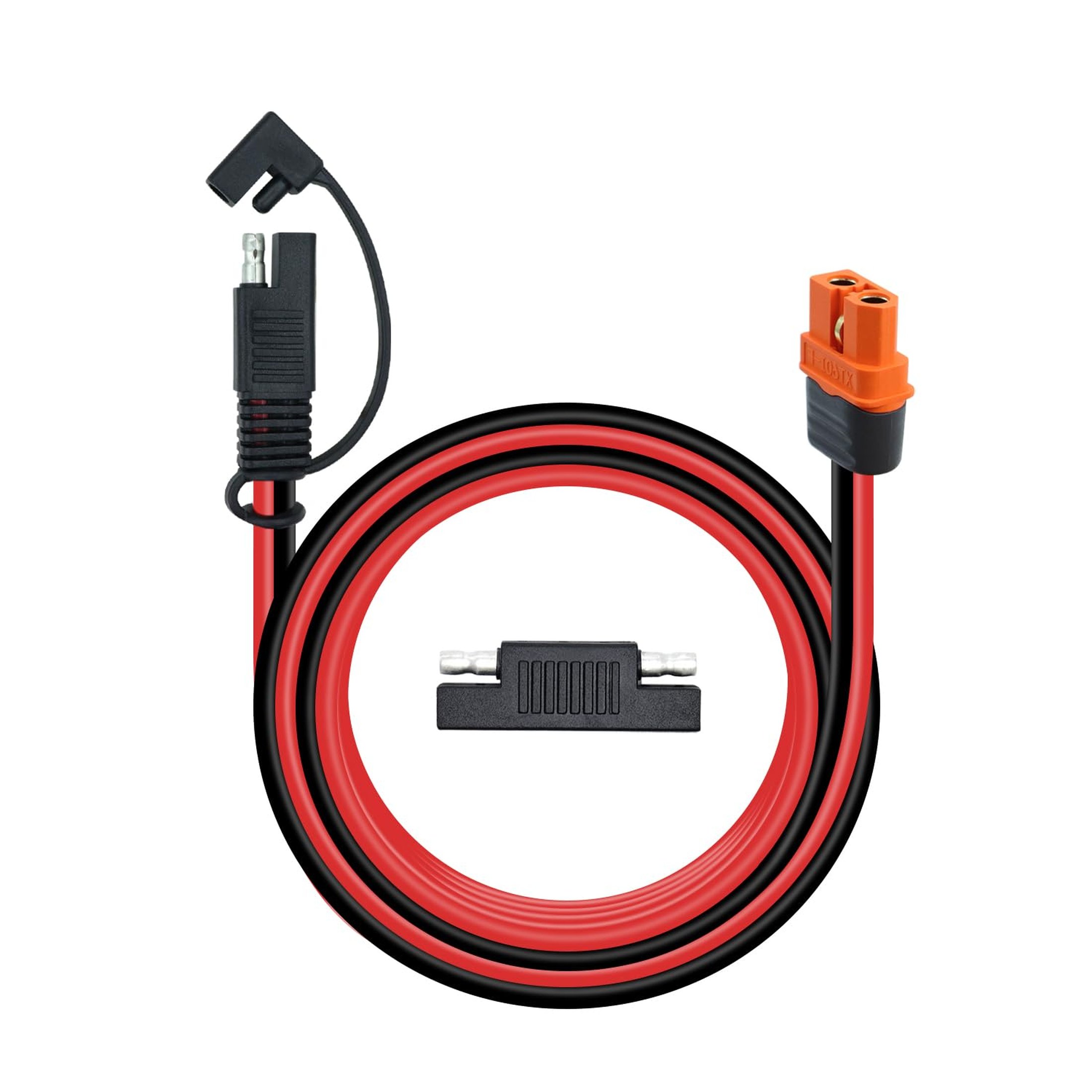 SAE to XT60I-F Connector Adapter for Solar Panel Power Stations 1M