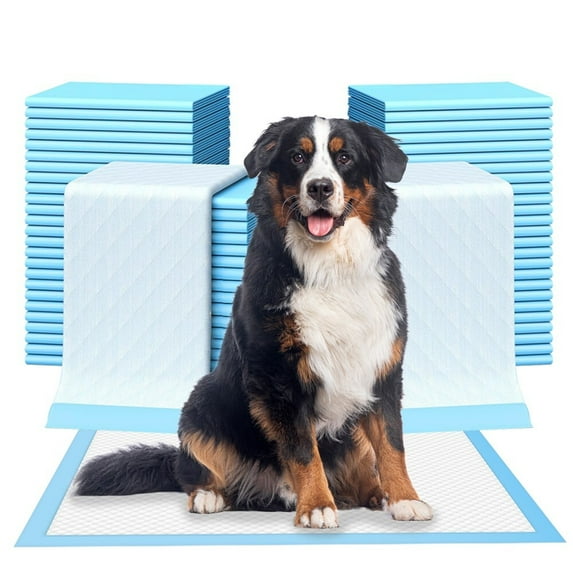 SAEWUD 5-Layer Pet Training Pads - Ultra Absorbent Dog Underpads for Puppies, Senior Dogs & Housebreaking - Leak-Proof, Quick-Drying & Odor Control, Perfect for Indoor & Outdoor Use(Blue )