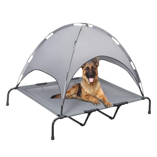 Large Outdoor Pet Camping Bed, Elevated Dog Bed, Kennel, All Seasons, Easy Cleaning