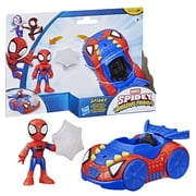 Marvel Spidey and His Amazing Friends Spidey Web Crawler Action Figure & Toy Car, Ages 3+