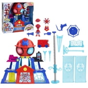 Marvel Spidey and his Amazing Friends Rescue-Webs Web-Quarters Playset for Kids, Ages 3 and Up