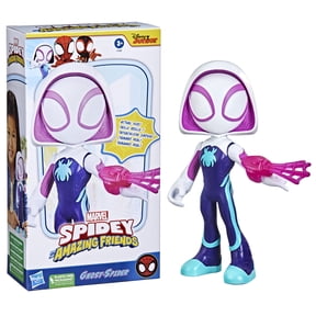 Marvel Spidey and His Amazing Friends Supersized Ghost-Spider Action Figure, Preschool Superhero Toys