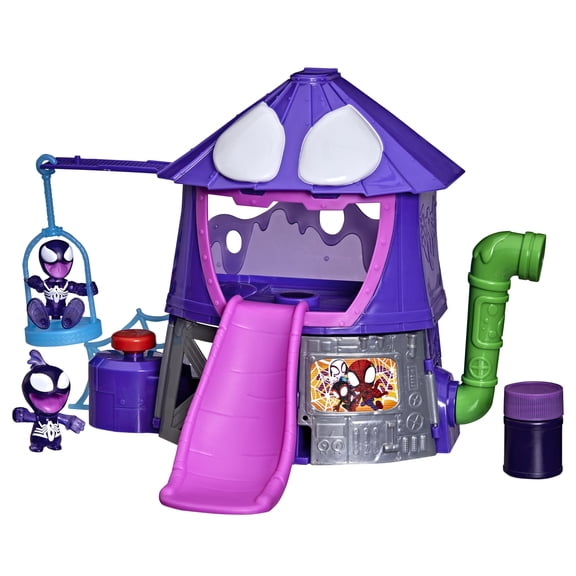 Marvel Spidey and his Amazing Friends Symbie Factory Playset, Ages 3 and Up