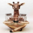 thumbnail image 1 of SAFARI ADORABLE GIRAFFE FAR REACH SALT PEPPER SHAKERS HOLDER FIGURINE STATUE, 1 of 1