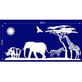 thumbnail image 1 of SAFARI ANIMALS VINYL WALL DECALS (YOU CHOOSE SIZE AND COLOR!), 1 of 2