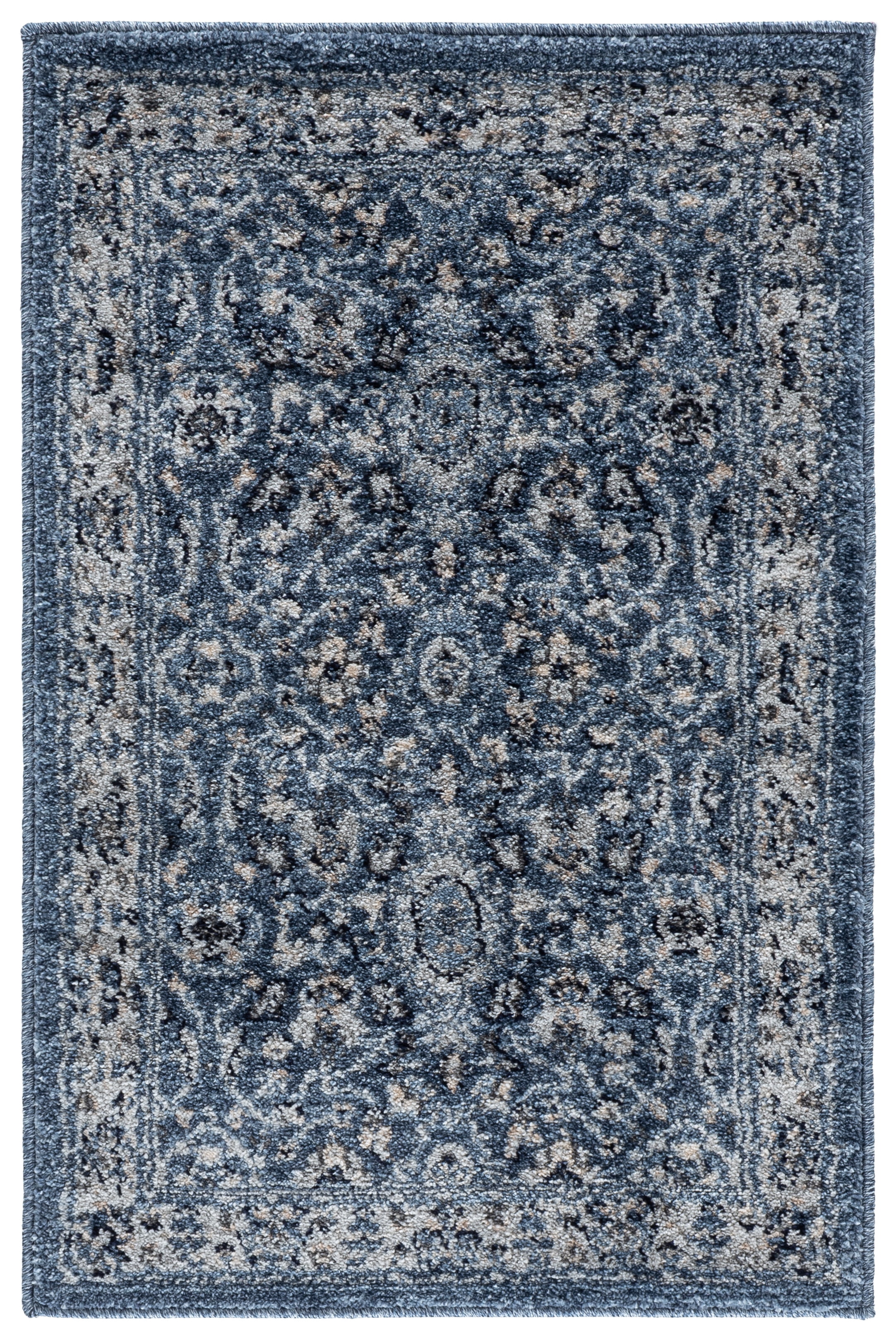 Safavieh Charleston Meridith Oriental Area Rug, Navy/Crème, 2' x 3'