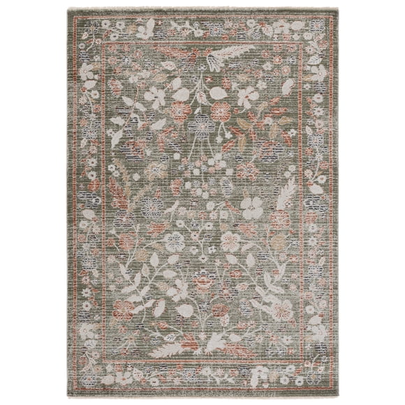 Safavieh Grove Petrina Oriental Area Rug, Green/Ivory, 5'3" x 7'6"