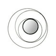 thumbnail image 1 of SAFAVIEH 7" Round Inner Circle Wire Mirror, Black, 1 of 5