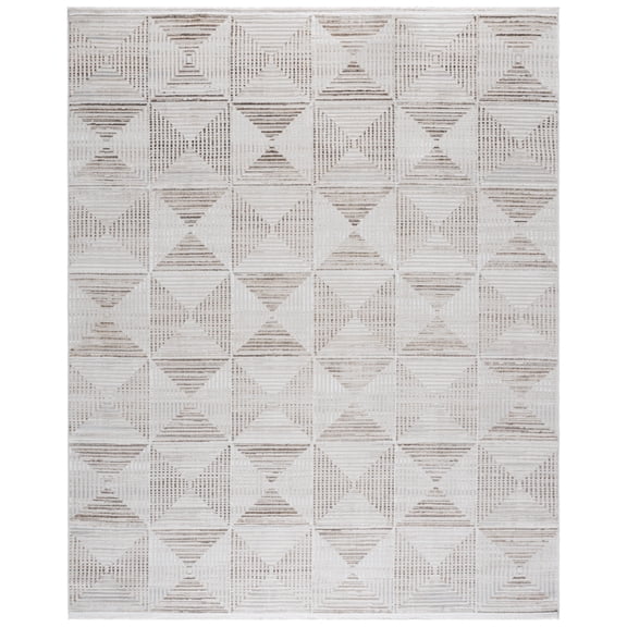 Safavieh Whisper Darrell Geometric Area Rug, Beige/Ivory, 8' x 10'