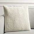 thumbnail image 1 of SAFAVIEH Abella Geometric Pillow, 18" x 18", Cream, 1 of 5