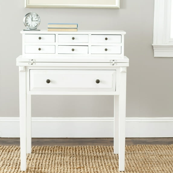 SAFAVIEH Abigail Fold Down Desk White