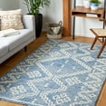 thumbnail image 1 of Safavieh Abstract Adolf Geometric Wool Area Rug, Blue/Ivory, 6' x 6' Square, 1 of 11