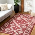 thumbnail image 1 of Safavieh Abstract Adolf Geometric Wool Area Rug, Red/Ivory, 5' x 8', 1 of 12