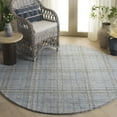 thumbnail image 1 of SAFAVIEH Abstract Alayna Texture Area Rug, Blue/Gray, 6' x 6' Round, 1 of 10